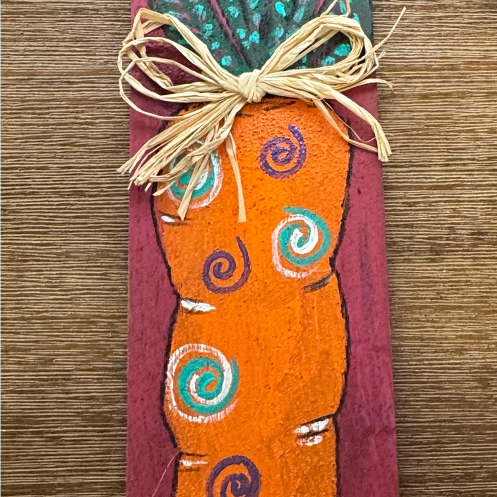 Colorful Carrot Wall Art